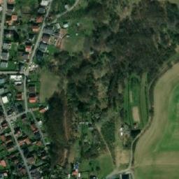 Satellite imagery of [Jablůnka] evang. church t., CZ