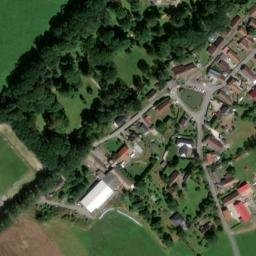 Satellite imagery of sv.Václav [Bezděkov u Klatov] church t., CZ