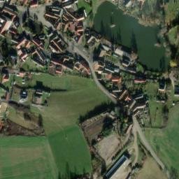 Satellite imagery of [Záboří u Blatné] church t., CZ