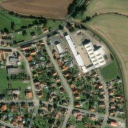 Satellite imagery of [Sedlice u Blatné] church t., CZ