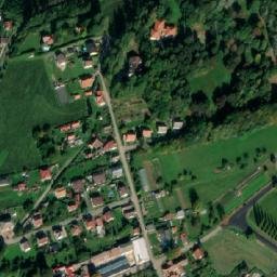 Satellite imagery of [Černovice u Tábora] belfry, CZ