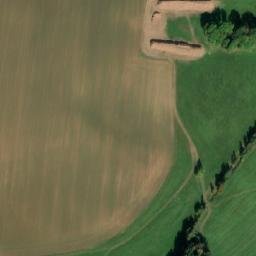 Satellite imagery of [Lidmaň] church t., CZ