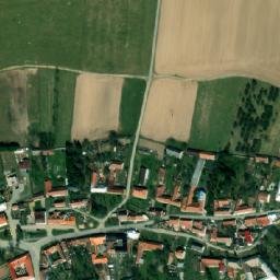 Satellite imagery of [Studnice u Vyškova] church t., CZ