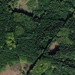 Satellite imagery of Spálený vrch, CZ