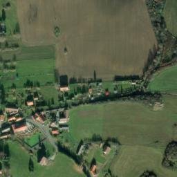 Satellite imagery of [Pačejov] church t., CZ