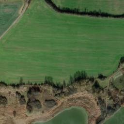 Satellite imagery of [Záboří u Blatné] church t., CZ