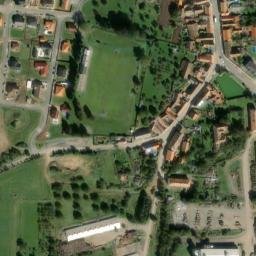 Satellite imagery of [Sedlice u Blatné] church t., CZ