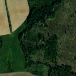 Satellite imagery of Cahuv vrch, CZ