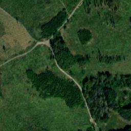 Satellite imagery of Cahuv vrch, CZ