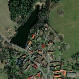 Satellite imagery of [Nalžovské Hory-Těchonice] church t., CZ