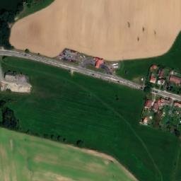 Satellite imagery of [Bernartice u Milevska] church t., CZ