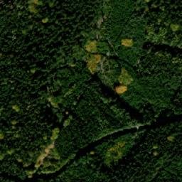 Satellite imagery of Huťský vrch, CZ