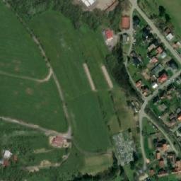 Satellite imagery of [Ratiboř u Vsetína] evang. church t., CZ