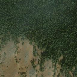 Satellite imagery of Dividend Mountain, CA