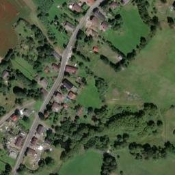 Satellite imagery of [Všeruby-Brůdek] church sanctus t., CZ