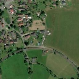 Satellite imagery of [Loučim] church t., CZ