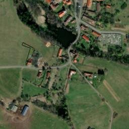 Satellite imagery of [Nalžovské Hory-Těchonice] church t., CZ