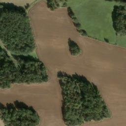 Satellite imagery of [Lažany u Doubravice] castle t., CZ