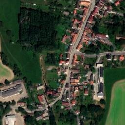 Satellite imagery of [Bernartice u Milevska] church t., CZ