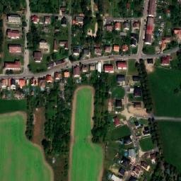 Satellite imagery of [Bernartice u Milevska] church t., CZ
