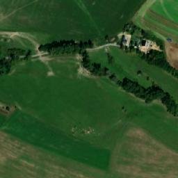 Satellite imagery of Cahuv vrch, CZ