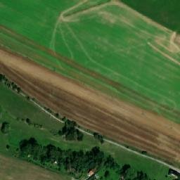 Satellite imagery of Cahuv vrch, CZ