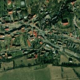 Satellite imagery of [Kamenice] church t., CZ