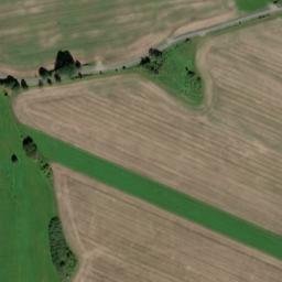 Satellite imagery of [Všeruby-Brůdek] church sanctus t., CZ
