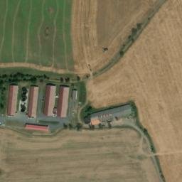 Satellite imagery of Trinity [Mochtín-Kocourov] chapel sanctus t., CZ