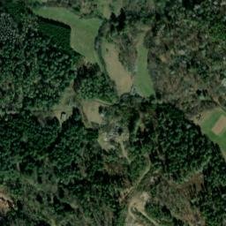 Satellite imagery of [Nalžovské Hory-Velenovy] church t., CZ