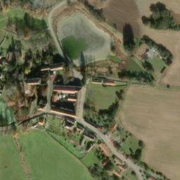 Satellite imagery of [Lažany u Doubravice] castle t., CZ