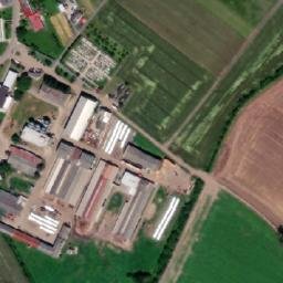 Satellite imagery of [Roštění] church t., CZ