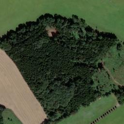 Satellite imagery of Tanaberk [Všeruby-Hájek] church t., CZ