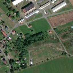 Satellite imagery of [Chodská Lhota] church sanctus t., CZ