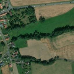 Satellite imagery of Trinity [Mochtín-Kocourov] chapel sanctus t., CZ