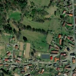 Satellite imagery of [Nalžovské Hory-Velenovy] church t., CZ