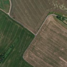 Satellite imagery of [Hruška] church t., CZ