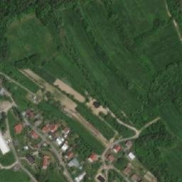 Satellite imagery of [Hošťálková] evang. church t., CZ