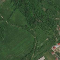 Satellite imagery of [Hošťálková] evang. church t., CZ