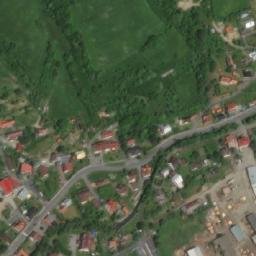 Satellite imagery of [Hošťálková] evang. church t., CZ
