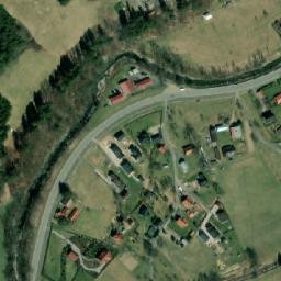 Satellite imagery of [Velké Karlovice] church sanctus t., CZ