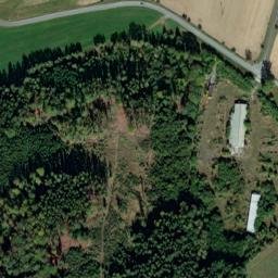 Satellite imagery of [Všeruby-Maxov] church sanctus t., CZ