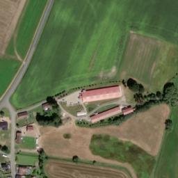Satellite imagery of Tanaberk [Všeruby-Hájek] church t., CZ