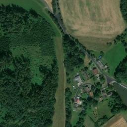Satellite imagery of Trinity [Mochtín-Kocourov] chapel sanctus t., CZ