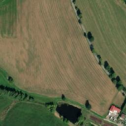 Satellite imagery of [Těmice u Kamenice nad Lipou] church t., CZ