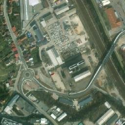 Satellite imagery of [Blansko] church outlook t., CZ