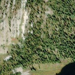 Satellite imagery of Baldy Mountain, CA