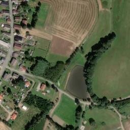 Satellite imagery of Tanaberk [Všeruby-Hájek] church t., CZ