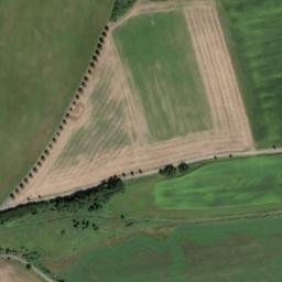 Satellite imagery of Tanaberk [Všeruby-Hájek] church t., CZ