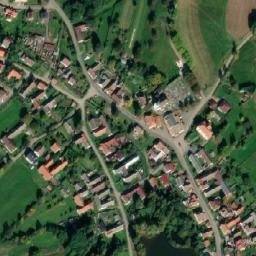 Satellite imagery of [Těmice u Kamenice nad Lipou] church t., CZ